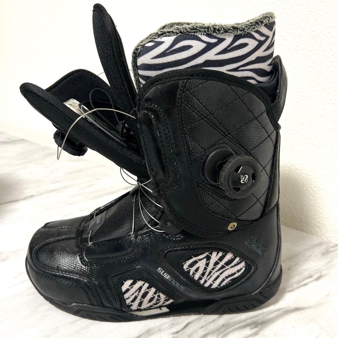 SLIB スノーボード　スノーボードブーツ　ブラック　ゼブラ　26.5cm