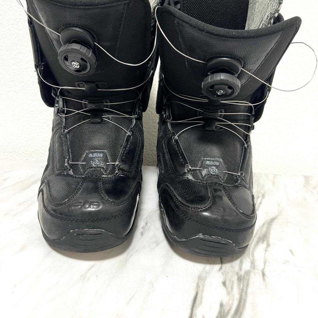 SLIB スノーボード　スノーボードブーツ　ブラック　ゼブラ　26.5cm