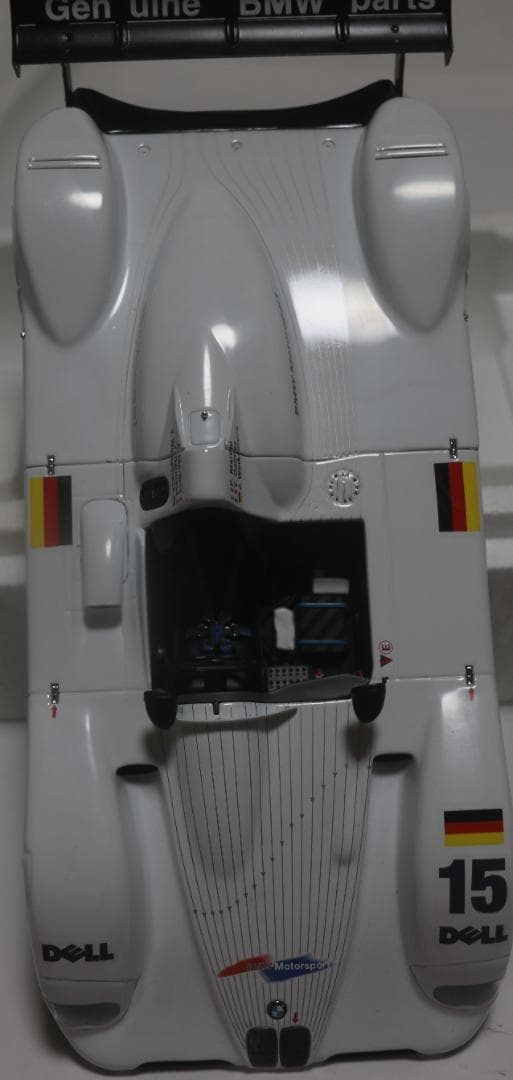 貴重 京商製BMW　Ｖ１２ＬＭＲ　1／１８　１９９９ル・マン２４Ｈ優勝車　中古品