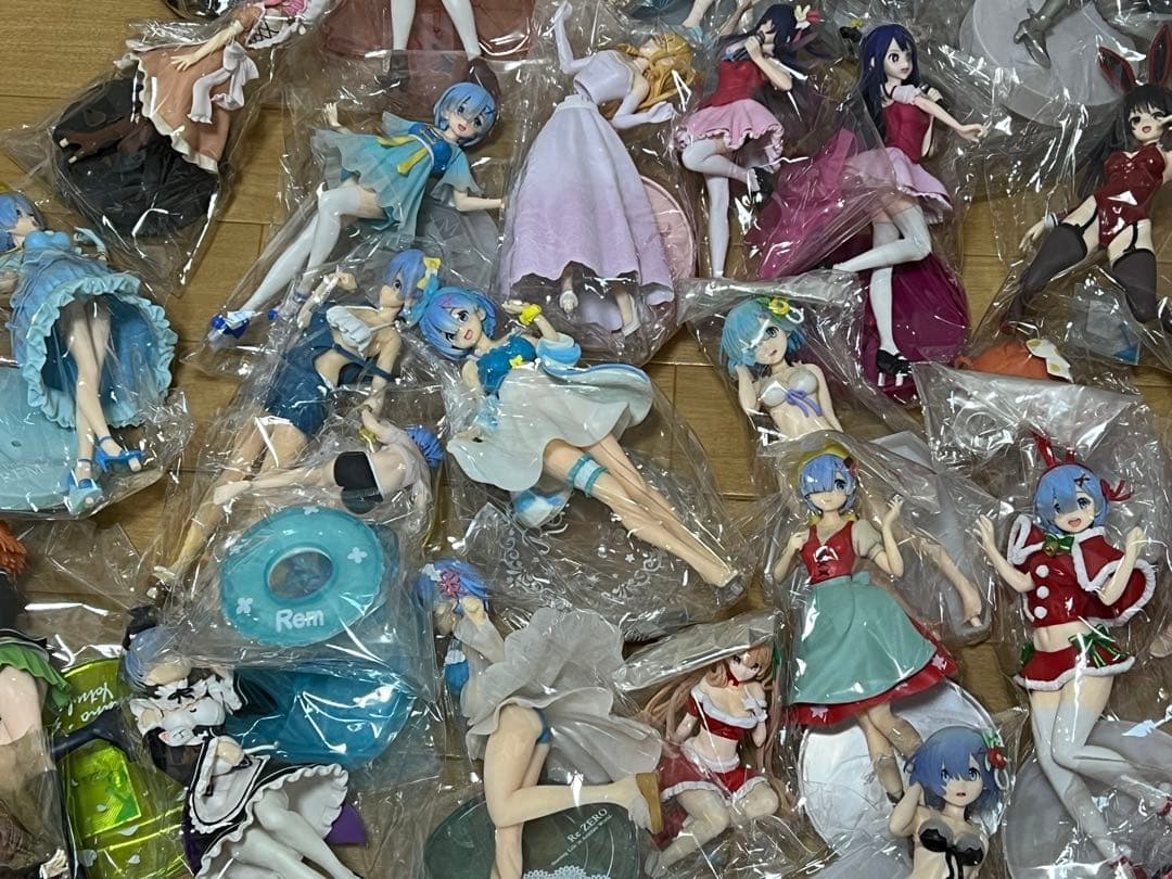 ジャンク品69体 美少女等プライズフィギュア開封品 まとめ売り