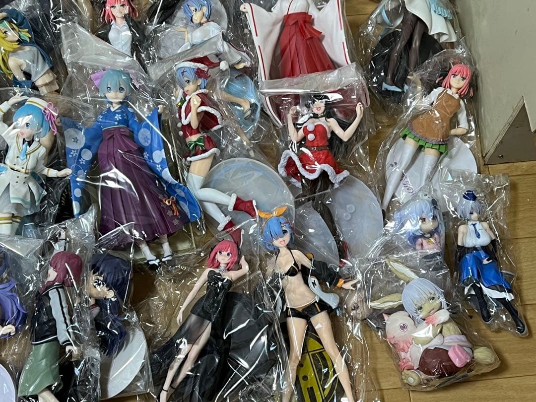 ジャンク品69体 美少女等プライズフィギュア開封品 まとめ売り