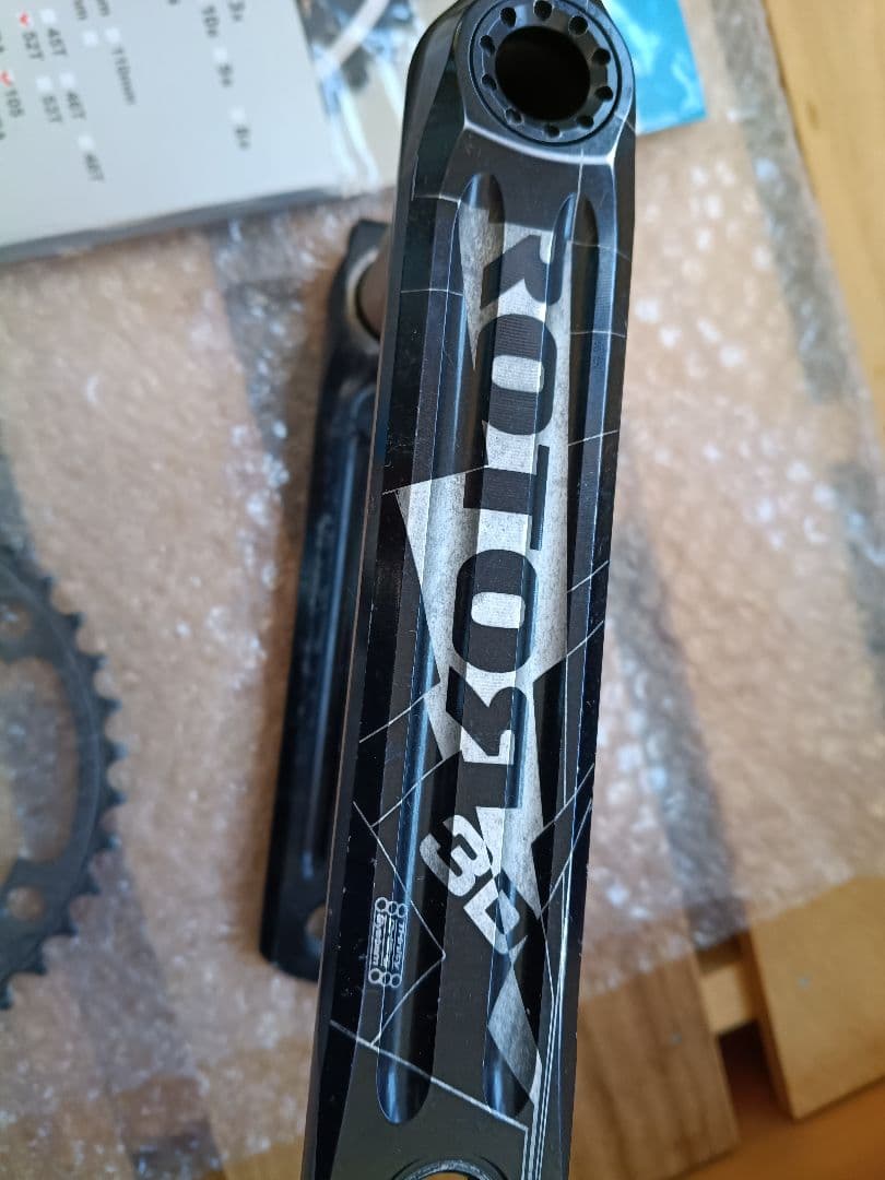 ROTOR 3D24 パワー2MAX付きクランク　172.5mm 10S