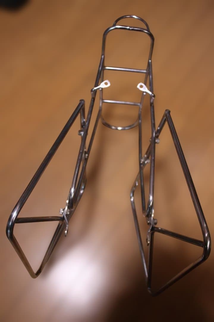 リアキャリア ランドナー 26インチ用 キャンピング 輪行 - メルカリ