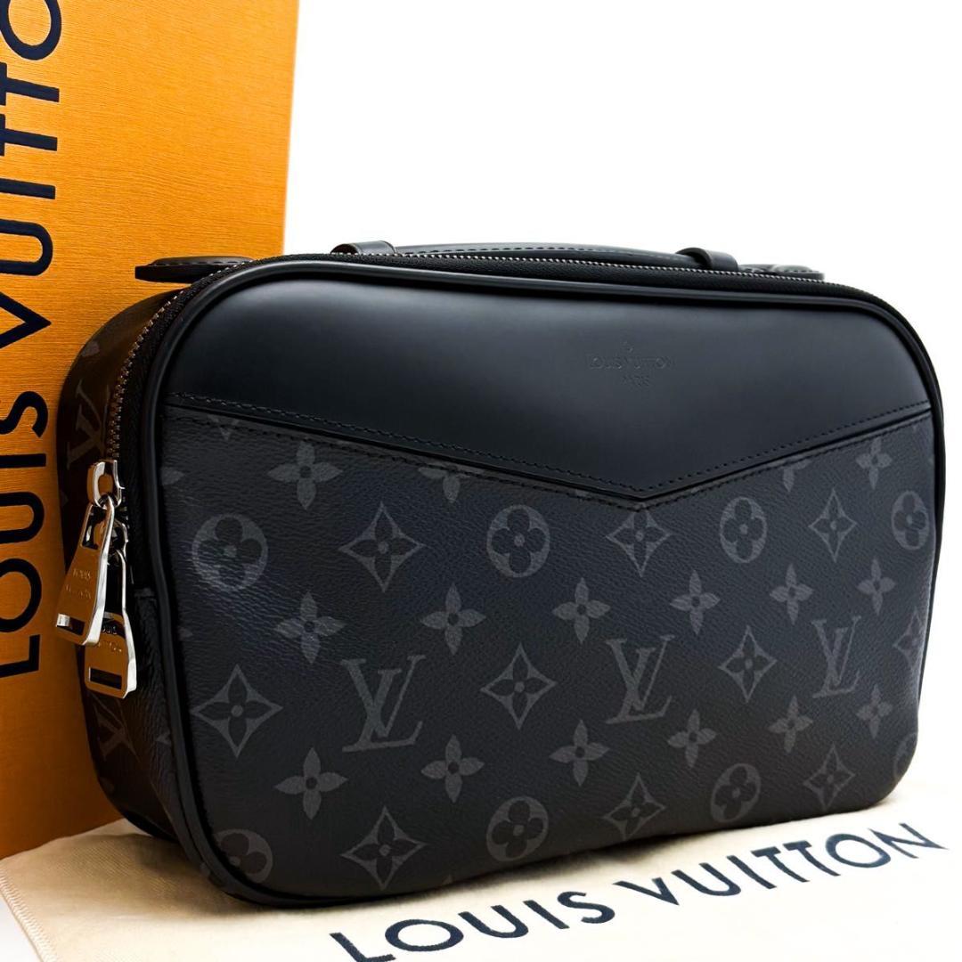 【極美品】ルイヴィトン モノグラム エクリプス バムバッグ ボディバッグ 黒 楽天市場】【ローン60回払い無金利】【中古】 ルイ ヴィトン LOUIS