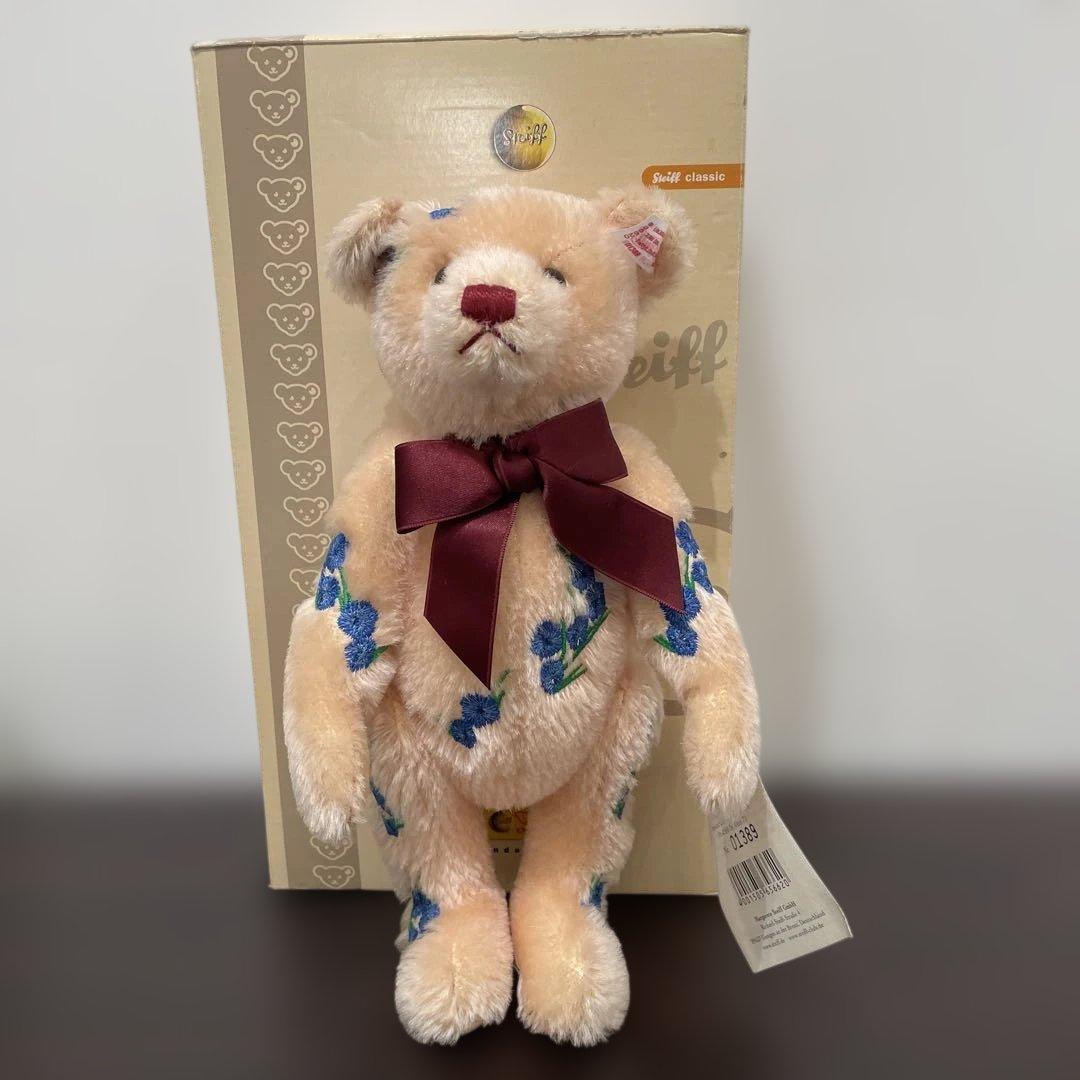 【美品】【希少品】Steiff 花柄刺繍 ぬいぐるみ 約30cm 2026年最新】Yahoo!オークション - シュタイフ社(テディベア