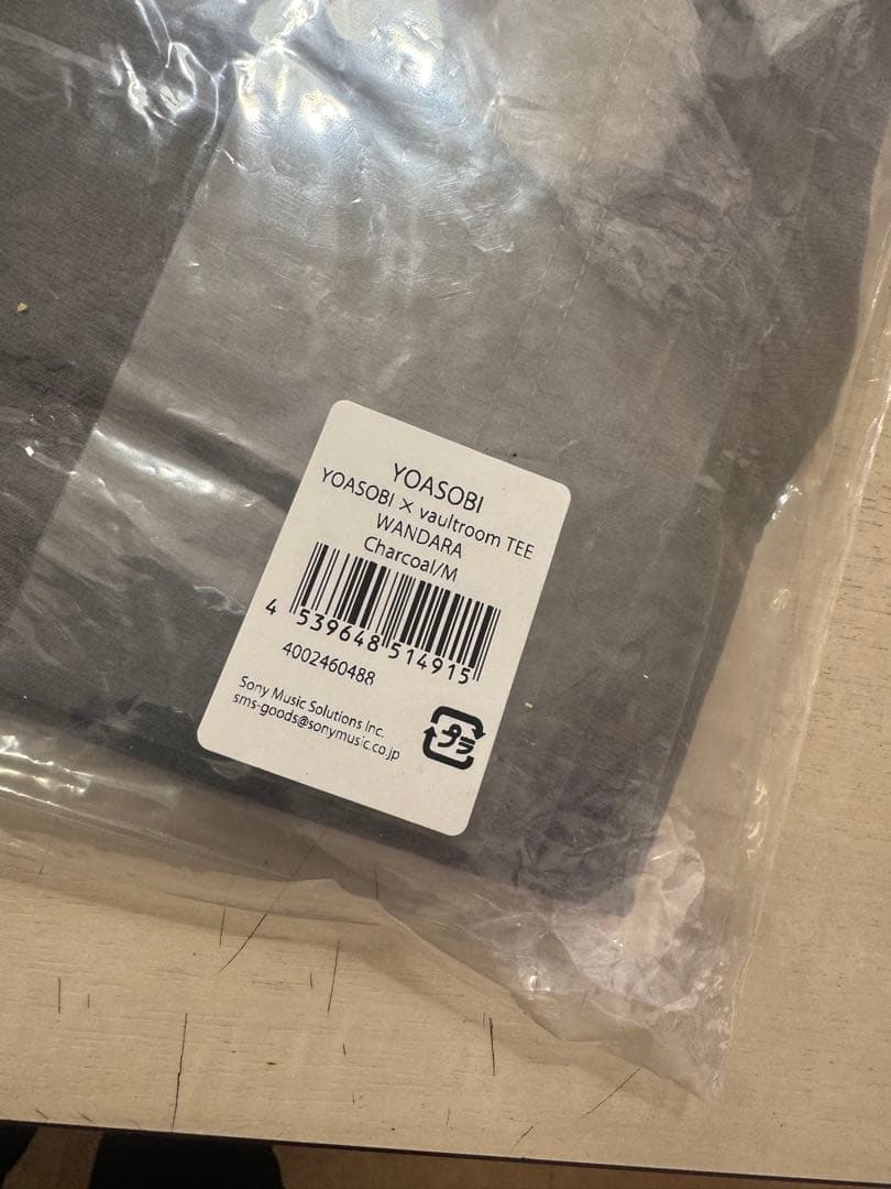 YOASOBI x vaultroom TEE \"WANDARA\"ステッカー付