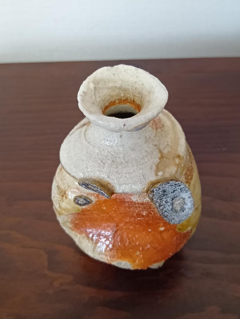 本村亘　徳利（信楽焼風）