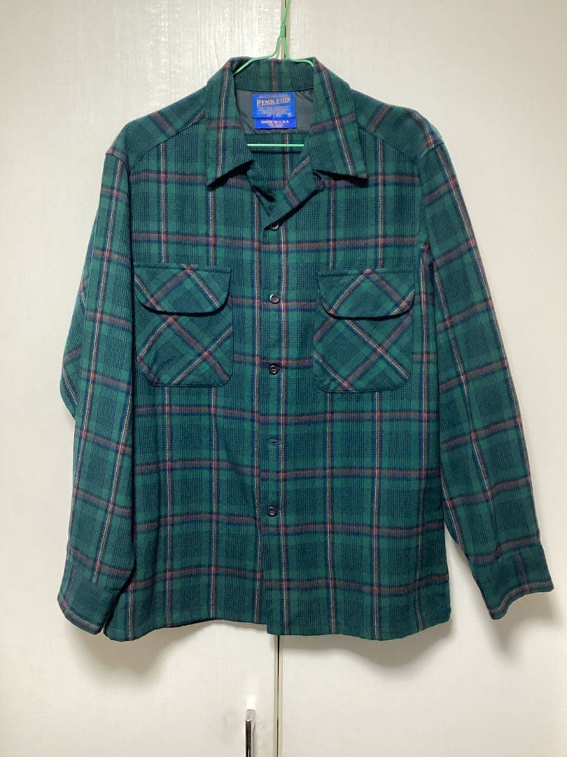 90s USA製Pendleton ボードシャツ M - メルカリ
