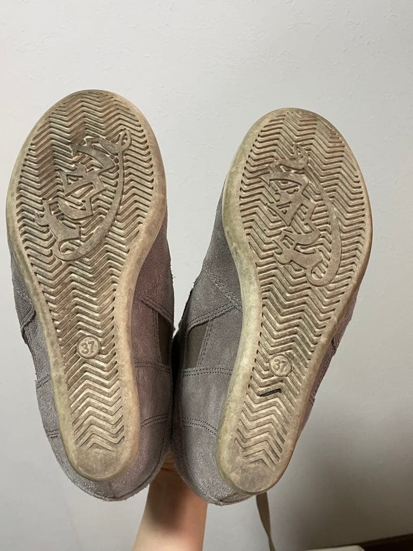 QSH アッシュ ウェッジソールスニーカー 23.5cm
