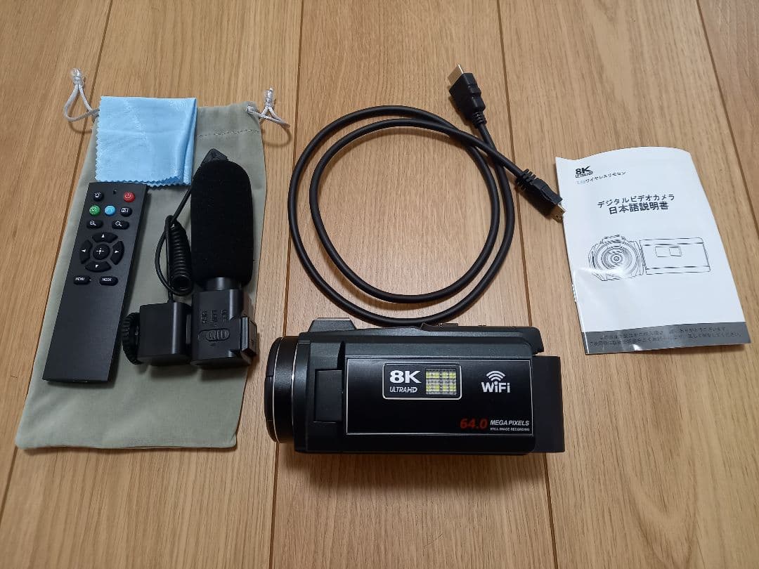 8K Ultra HD (DVC ビデオカメラ 本体) 8K Ultra HD 48.0MP 18x Digital Video Camera Camcorder DVC