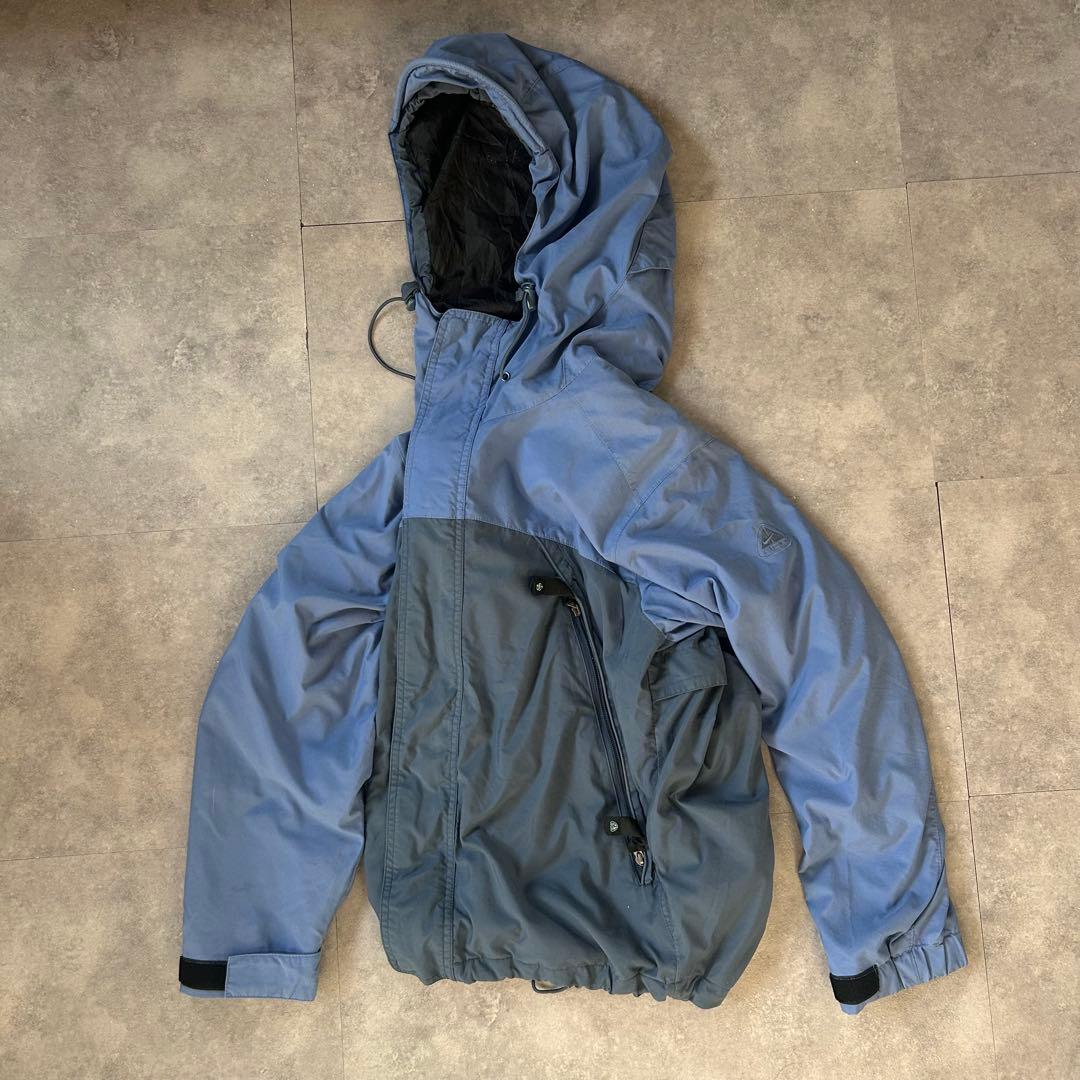 テック系❗️】90s nike acg マウンテンパーカー 三角ロゴ S ブルー