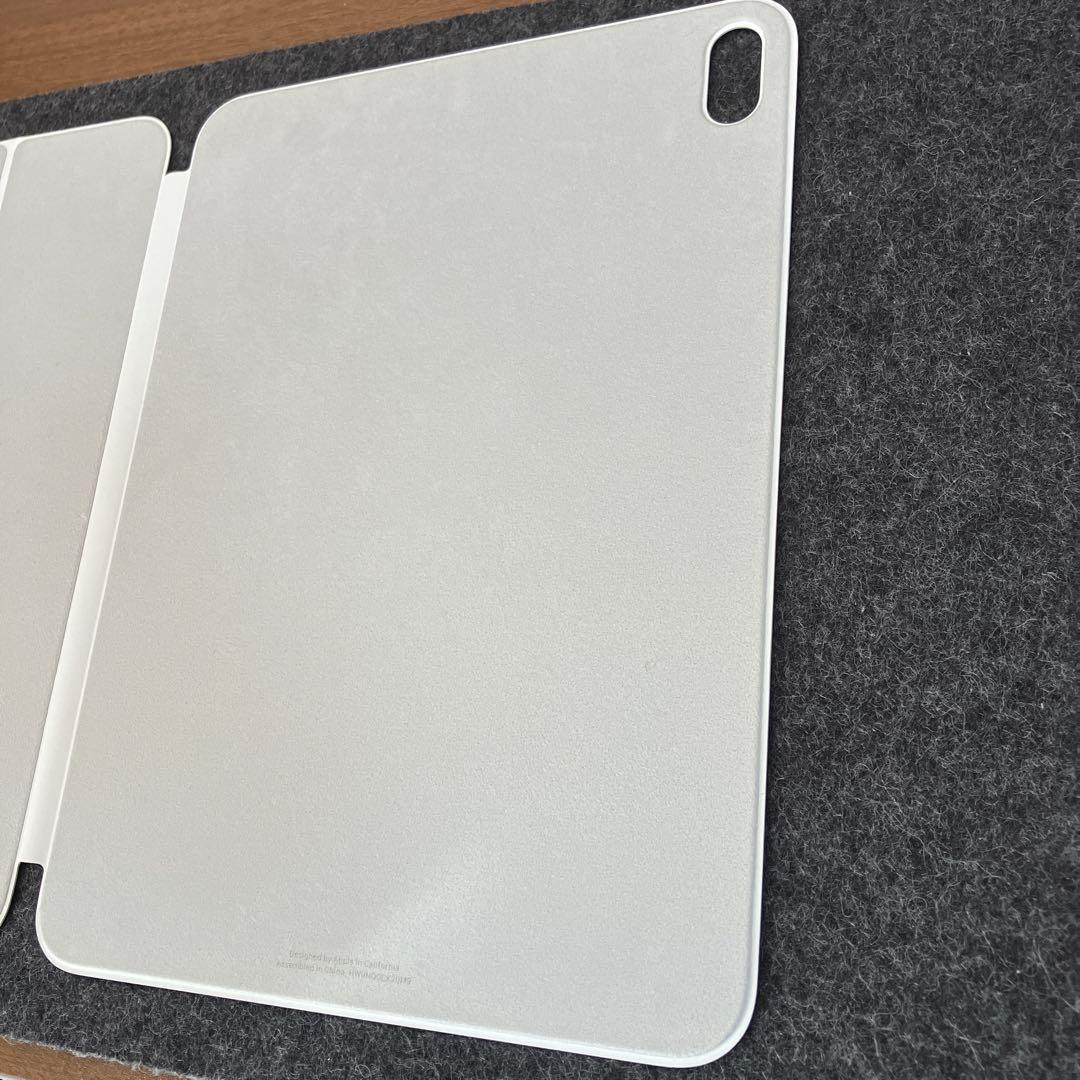 <純正品・美品>iPad 第10世代用 Smart Folio -ホワイト