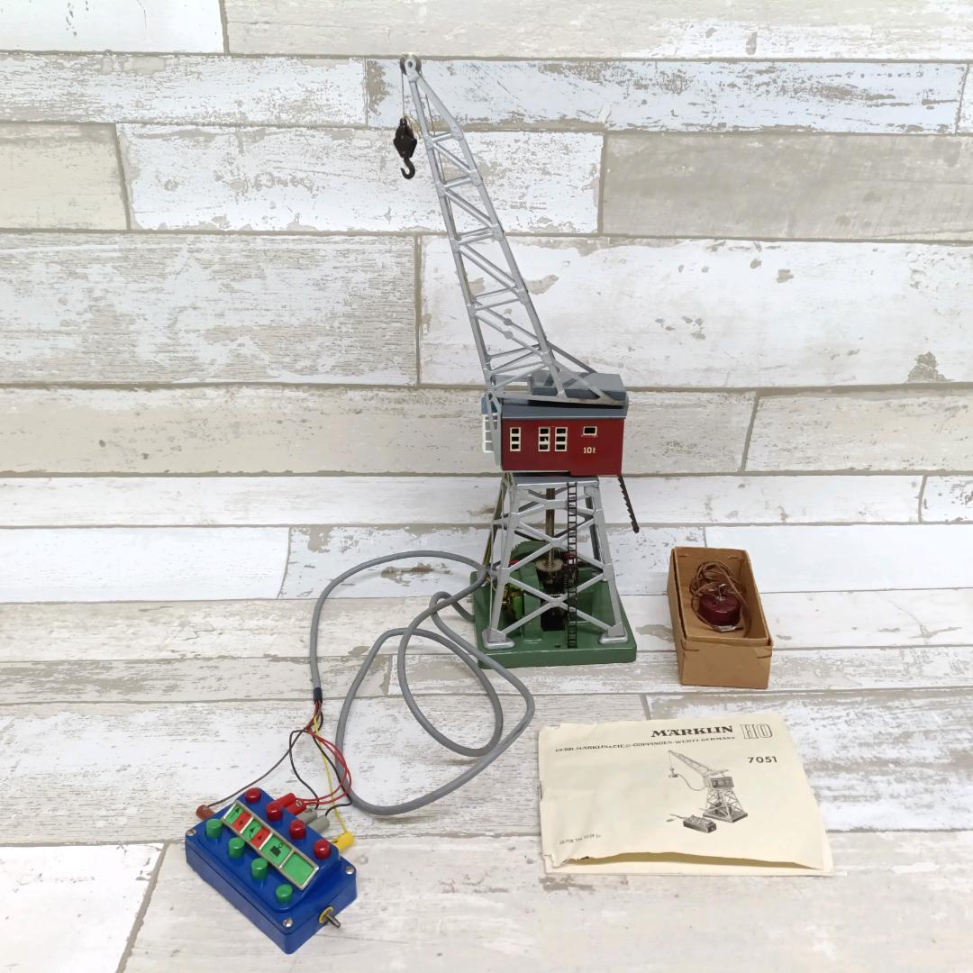 P114 メルクリン Marklin HOゲージ 7051 旋回式クレーン