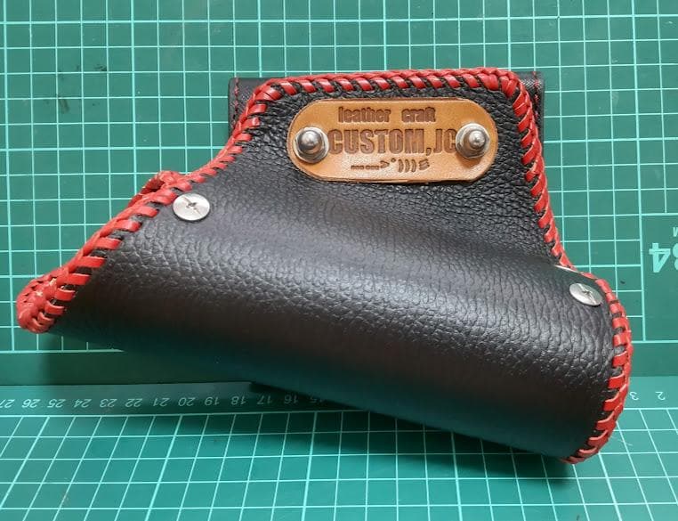 牛本革 タモホルスター 左刺し ホルダー ヘチ釣り 落とし込み チヌ