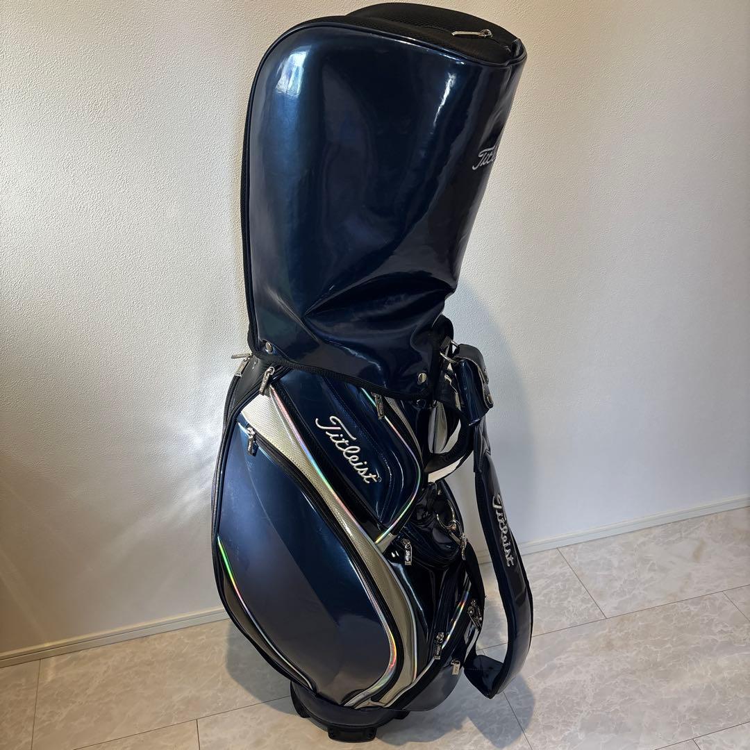 Titleist ゴルフバッグ ネイビー Amazon | タイトリスト TITLEIST キャディバッグ Players 4 スタンド