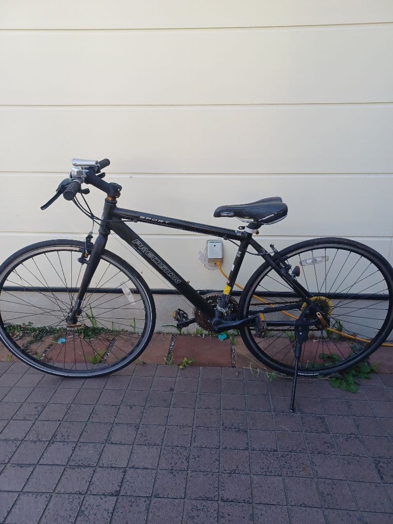 大阪 あさひ 自転車 precision 黒 手渡し限定 - メルカリ