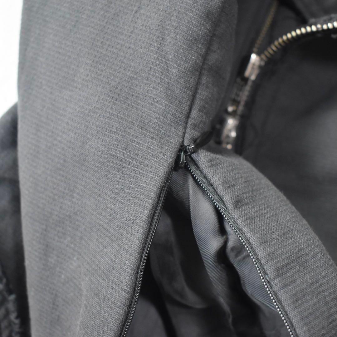 【フォロー割引適用】ヌード マサヒコマルヤマ ライダースジャケット S チャコー