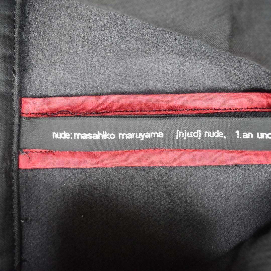 【フォロー割引適用】ヌード マサヒコマルヤマ ライダースジャケット S チャコー