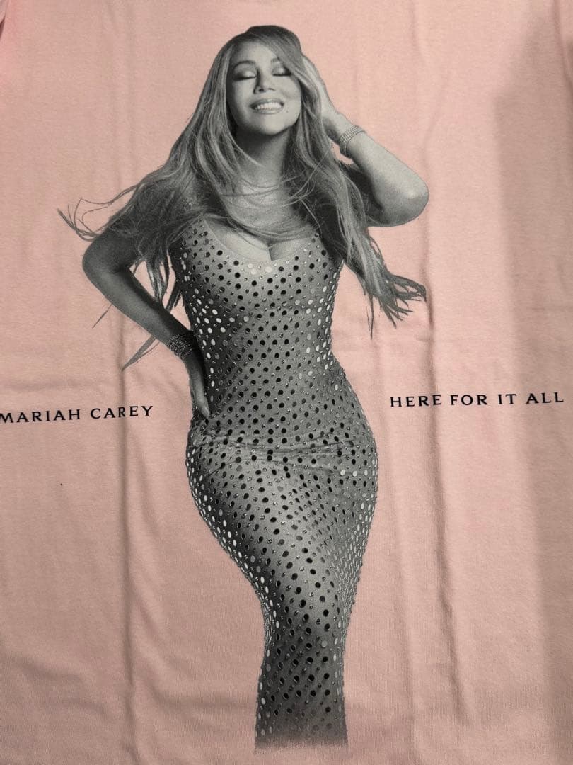 【新品】MARIAH CAREY Mサイズ Tシャツ 2025年LIVE