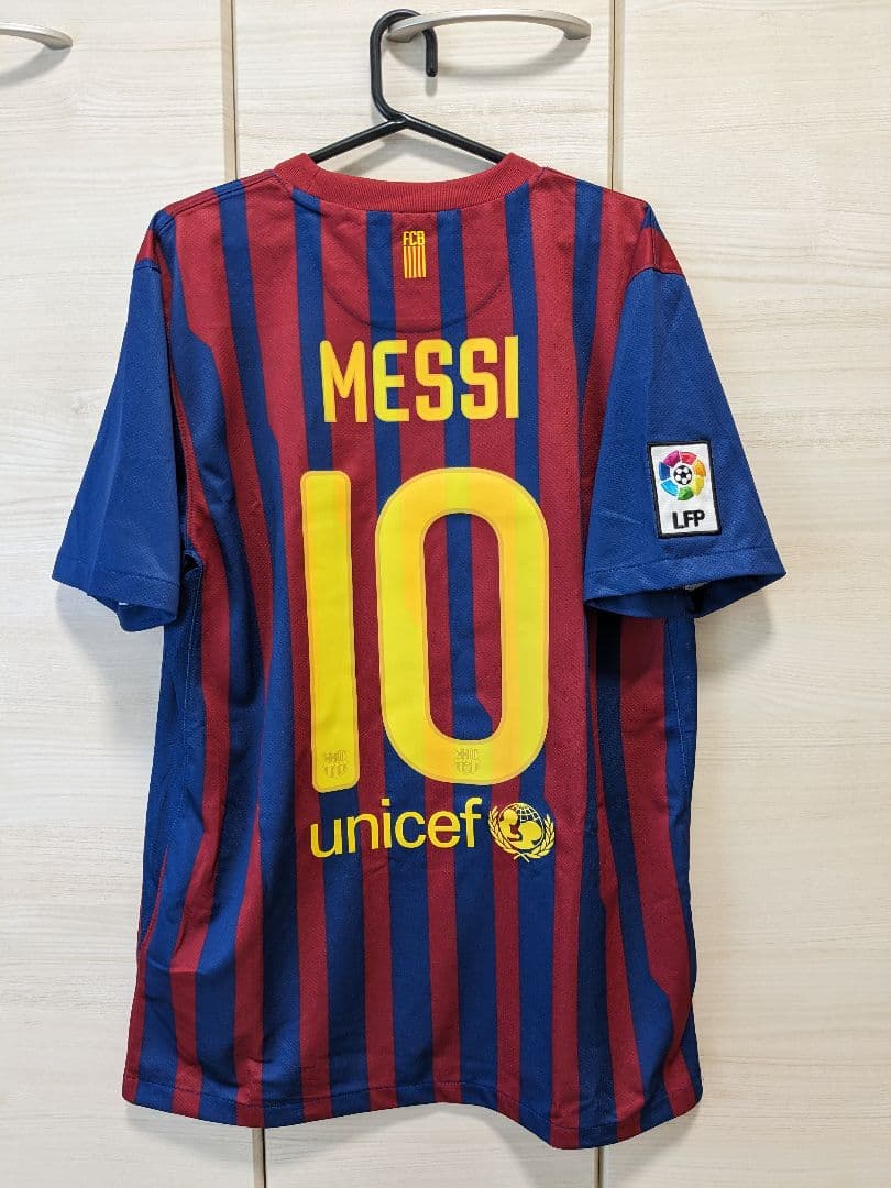 ２０１１シーズン　バルセロナ　メッシ　半袖　ユニフォーム 年間79ゴール！リオネル・メッシ選手、2011/12シーズン バルセロナ