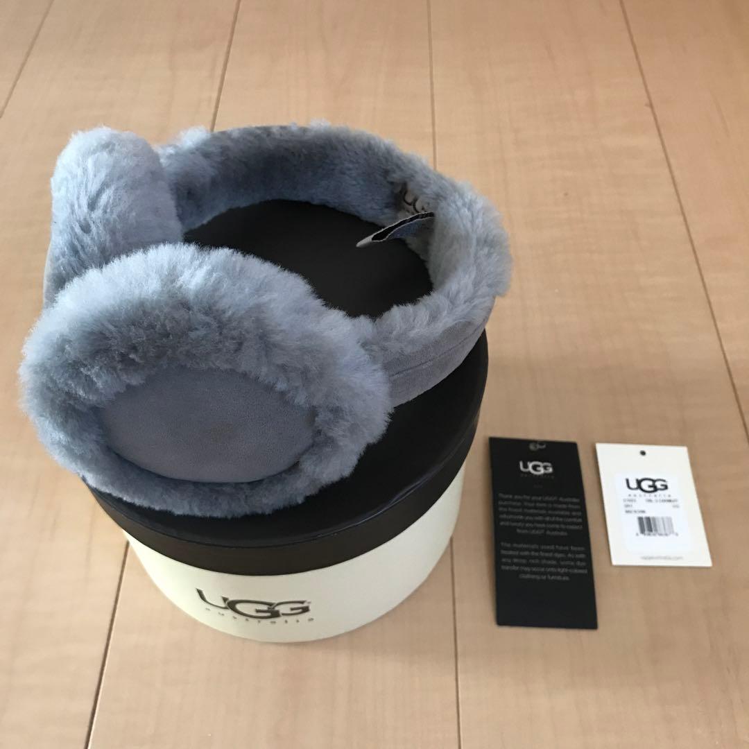 アグ UGG イヤーマフ グレー - メルカリ