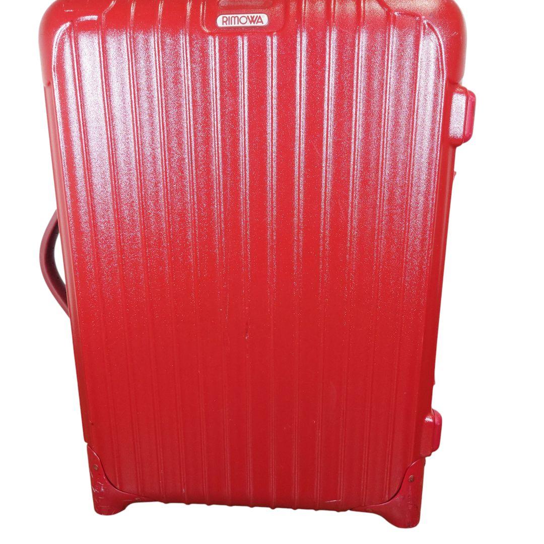S*M様 RIMOWA キャリーケース 赤 35L サルサ 2輪 リモワ 機内サ - メルカリ