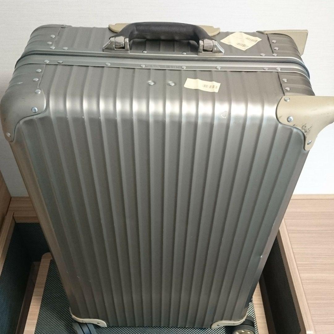 廃盤・ヴィンテージ》リモワ トパーズ スーツケース 82L 4輪 - メルカリ
