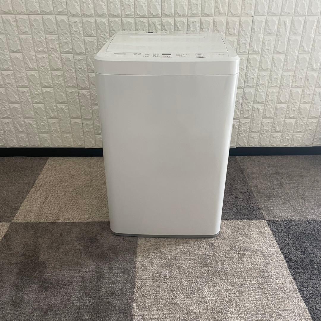 都内23区送料無料✨ヤマダ✨洗濯機YWM - T70H1 7.0KG 2021年