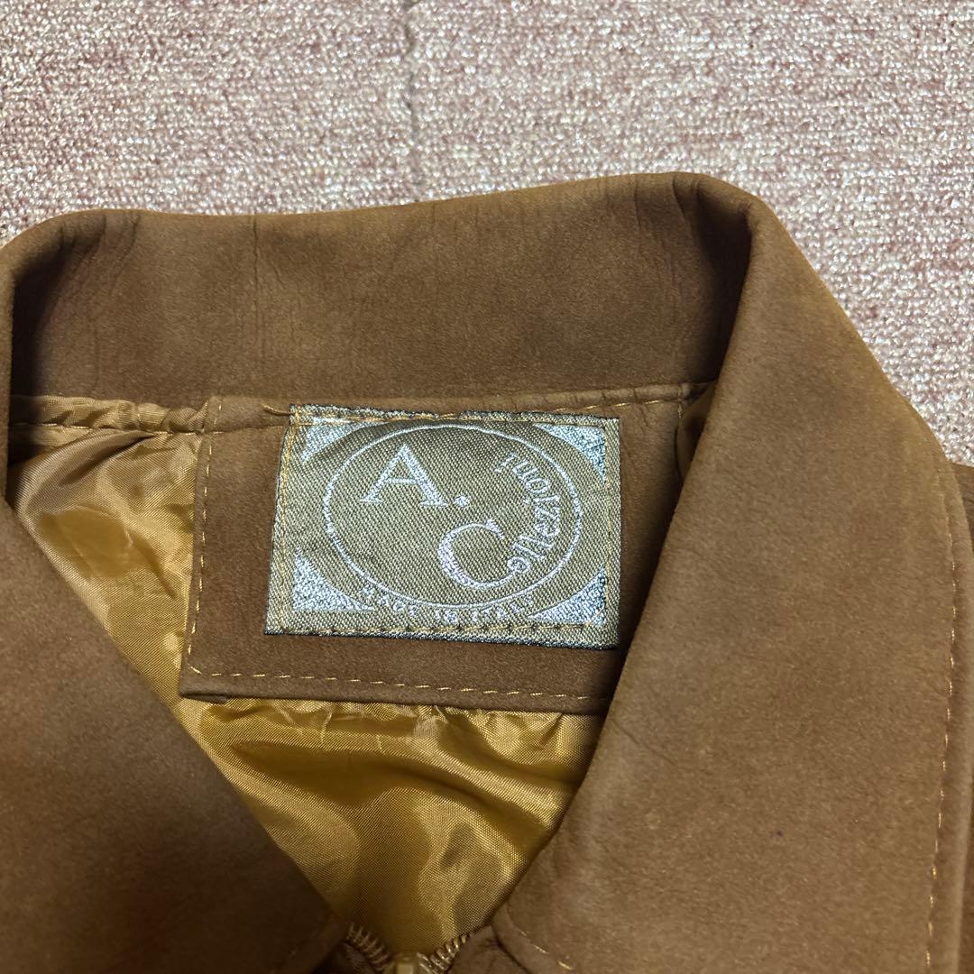 フ*ウ様 アルマーニ コレッツォーニ フェークスエードジャケット 00s