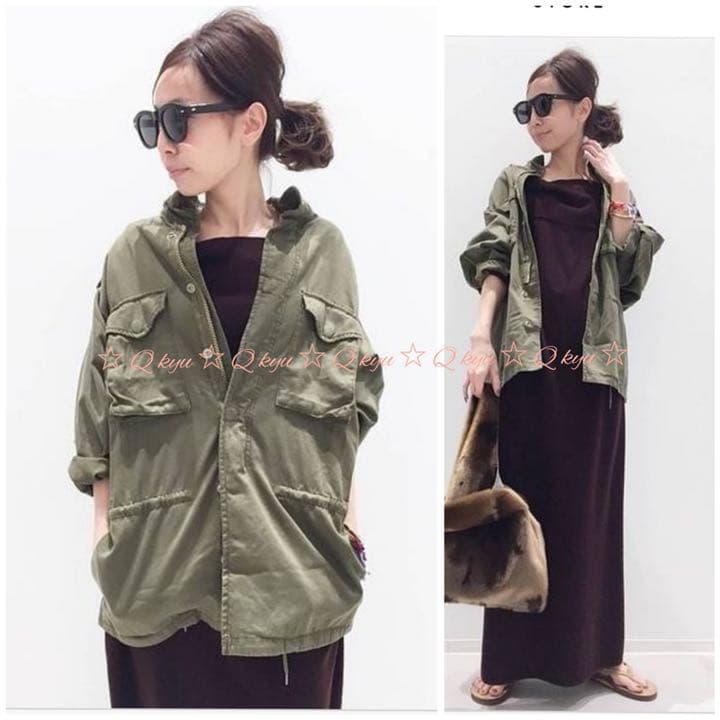 新品札付き L'Appartement ☆ Military ミリタリーブルゾン - メルカリ