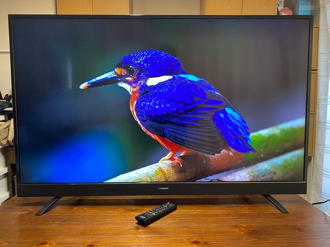 4K 55インチ液晶テレビ maxzen JU55SK03 おまけ付属 - メルカリ