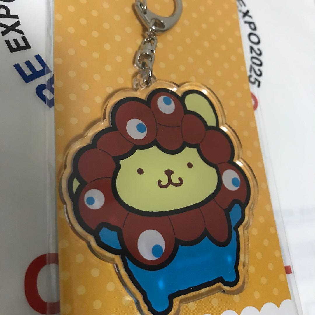 ミャクミャク ポムポムプリン アクリルキーホルダー EXPO 2025 - メルカリ