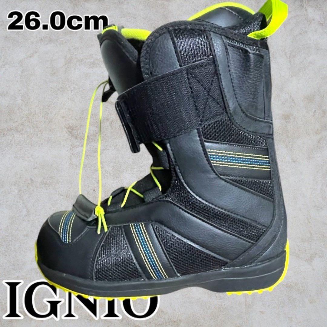 美品⭐︎IGNIO スノボ/スノーボードブーツ　 JAFFE　26.0cm