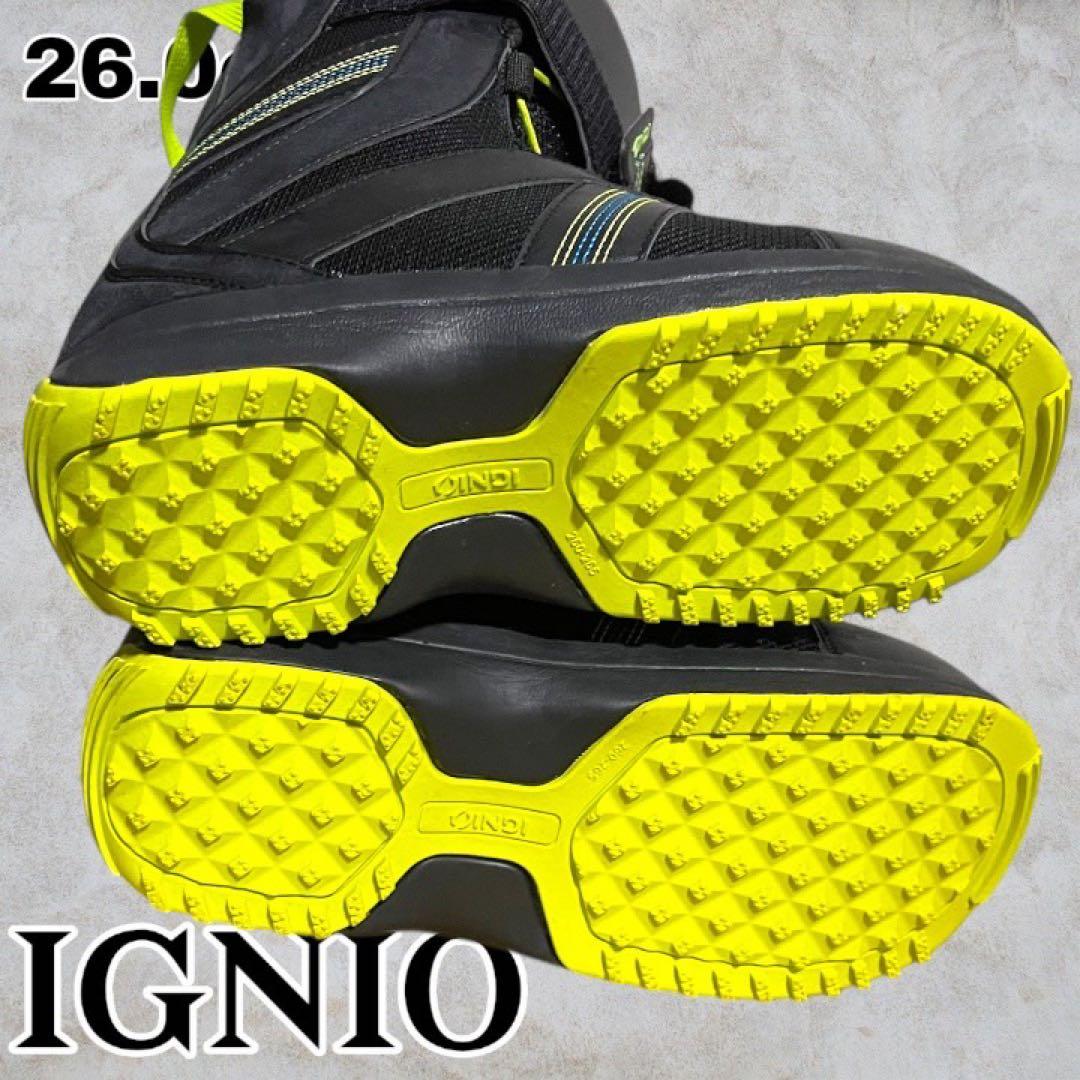 美品⭐︎IGNIO スノボ/スノーボードブーツ　 JAFFE　26.0cm