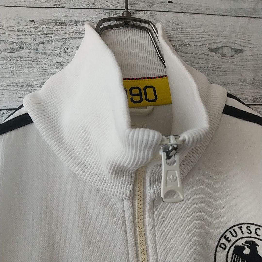 希少☆アディダス ドイツ代表 刺繍ロゴ トラックジャケット 1990年