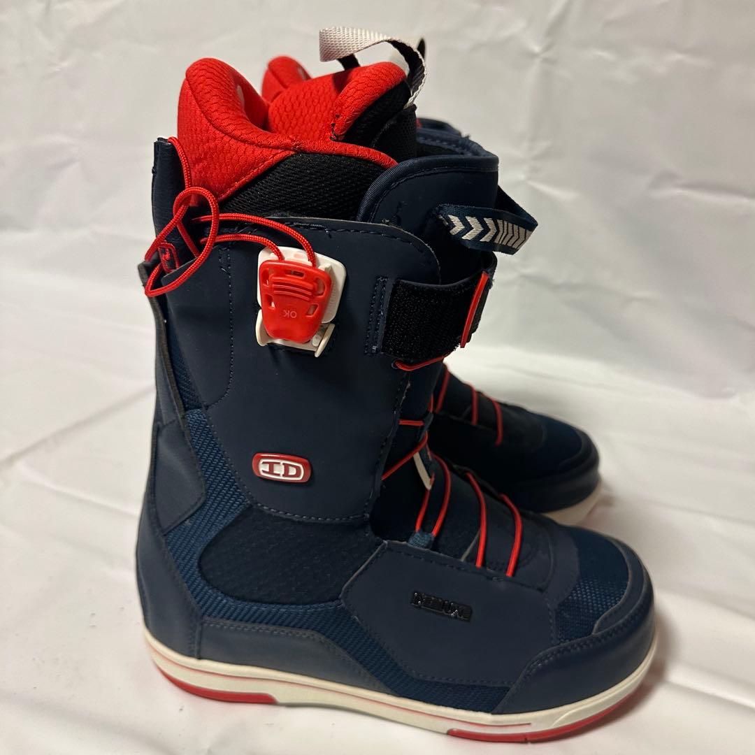 DEELUXE メンズスノーボード ブーツ　25.5cm ネイビー×レッド
