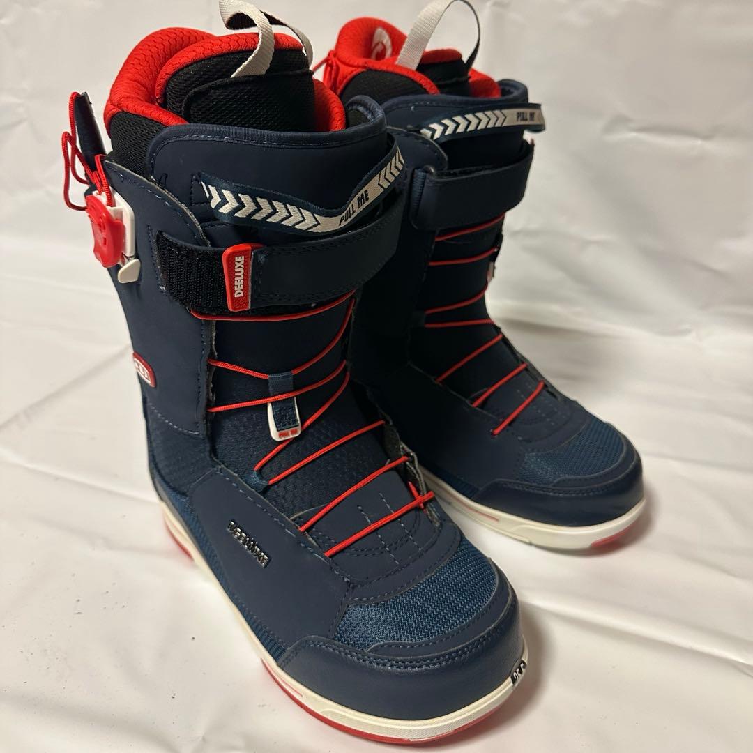 DEELUXE メンズスノーボード ブーツ　25.5cm ネイビー×レッド