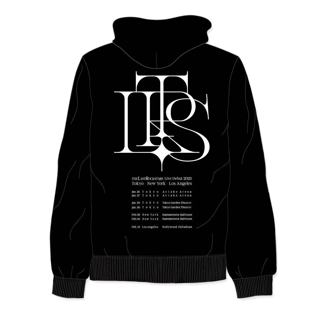 THE LAST ROCKSTARS パーカー　HOODIE HYDE着用