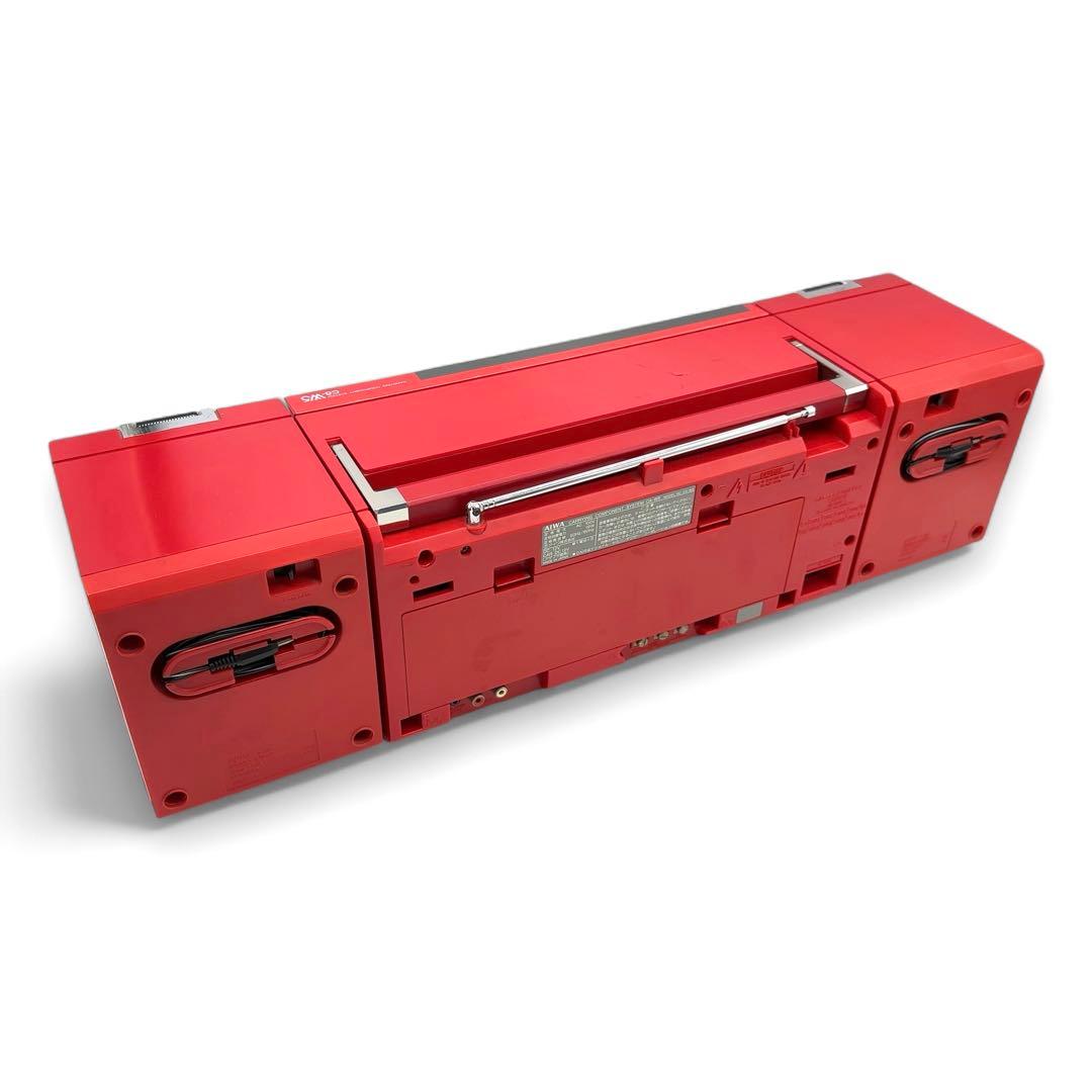 外観美品/現状品】 AIWA アイワ CA-W5 ラジカセ ビンテージ - メルカリ