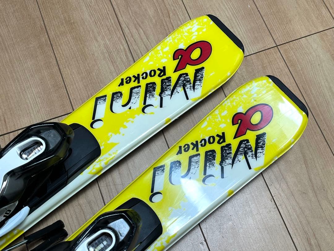 ショートスキー ミドル ロシニョール MINI α Rocker 123cm - メルカリ