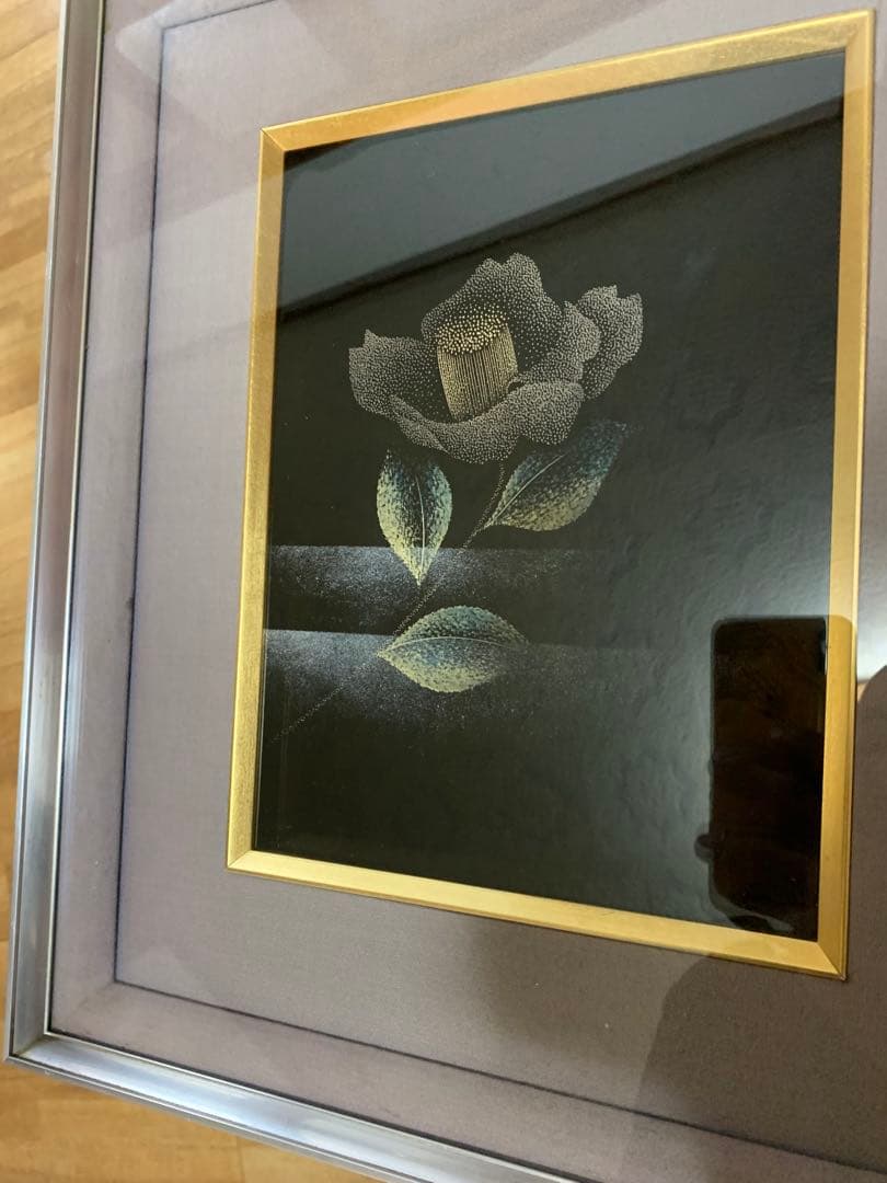 額　輪島塗り　角康ニ　作歴