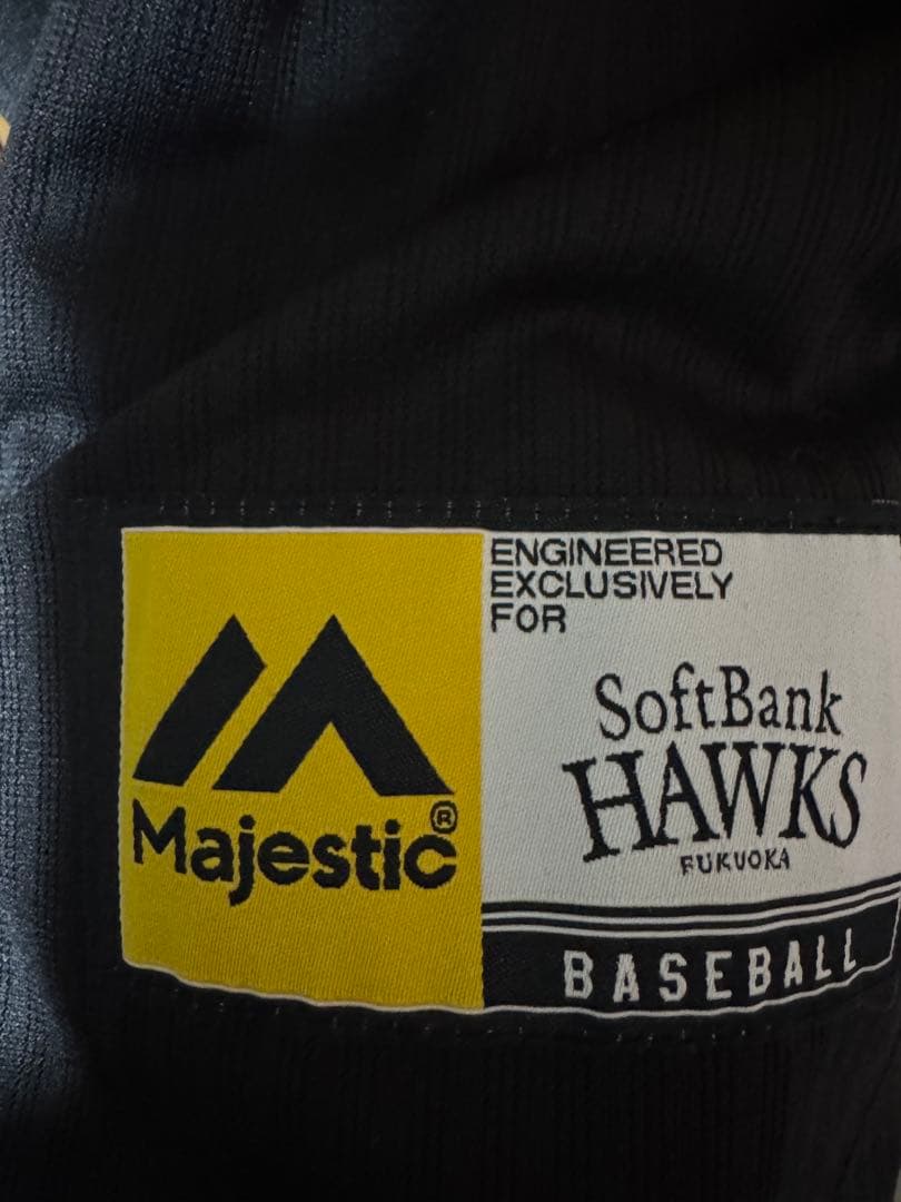 ソフトバンク ヤナギタ ユニフォーム 2XL 黒 - メルカリ