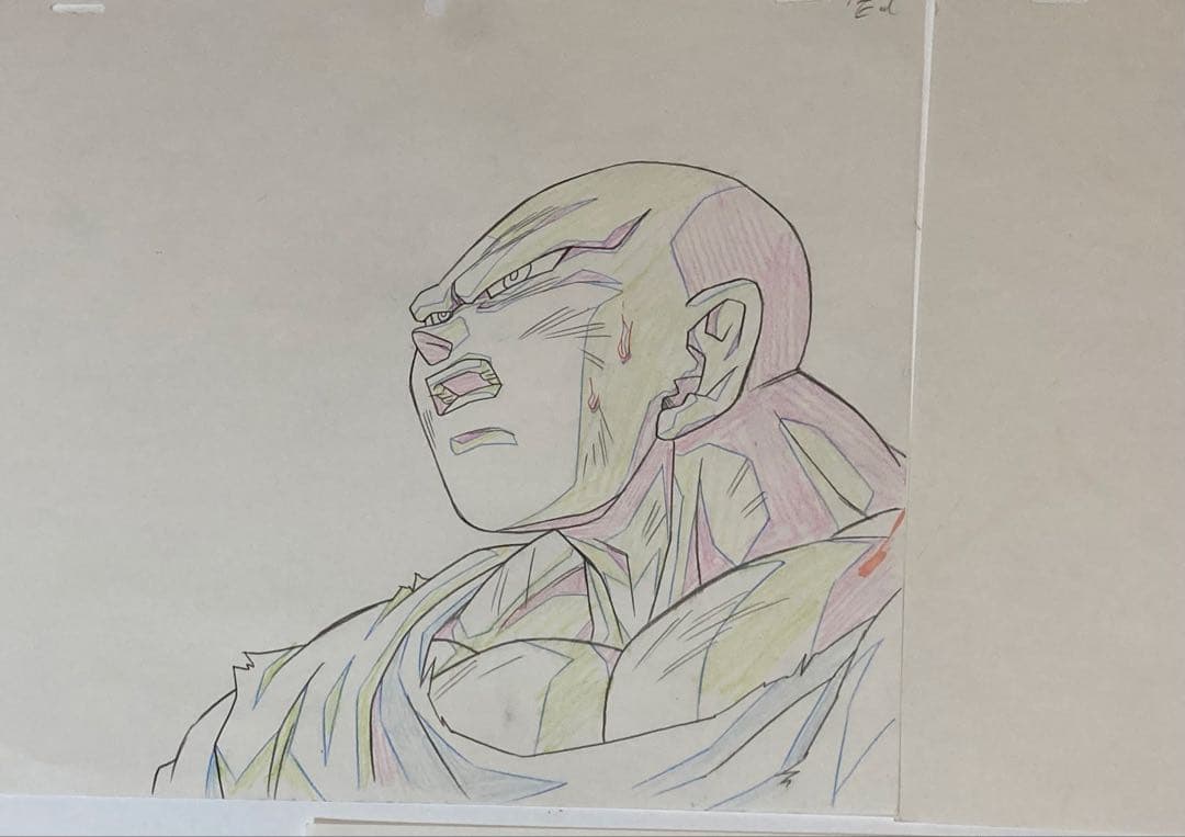 d６５　ドラゴンボールＺセル画【悟空】作画記録・動画・背景画付き