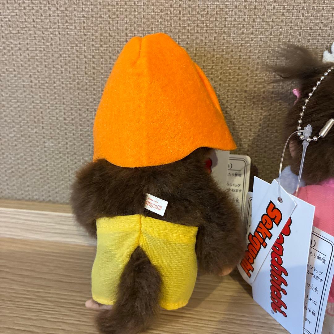 新品 湯布院限定 モンチッチ 3体 GOEMON熊本限定デコポン おまけ付き