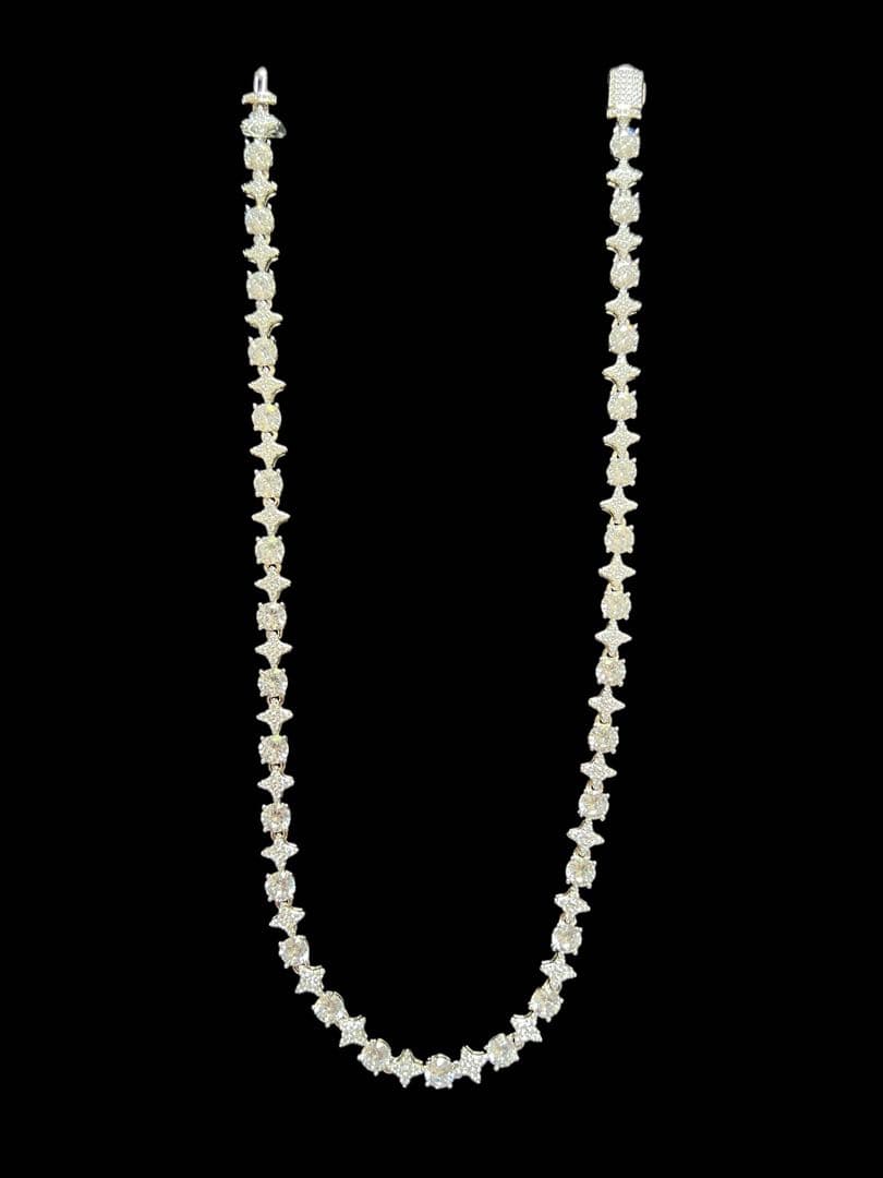 AVALANCHE VVS s925 刻印有 モアサナイト ネックレス AVALANCHE VVS