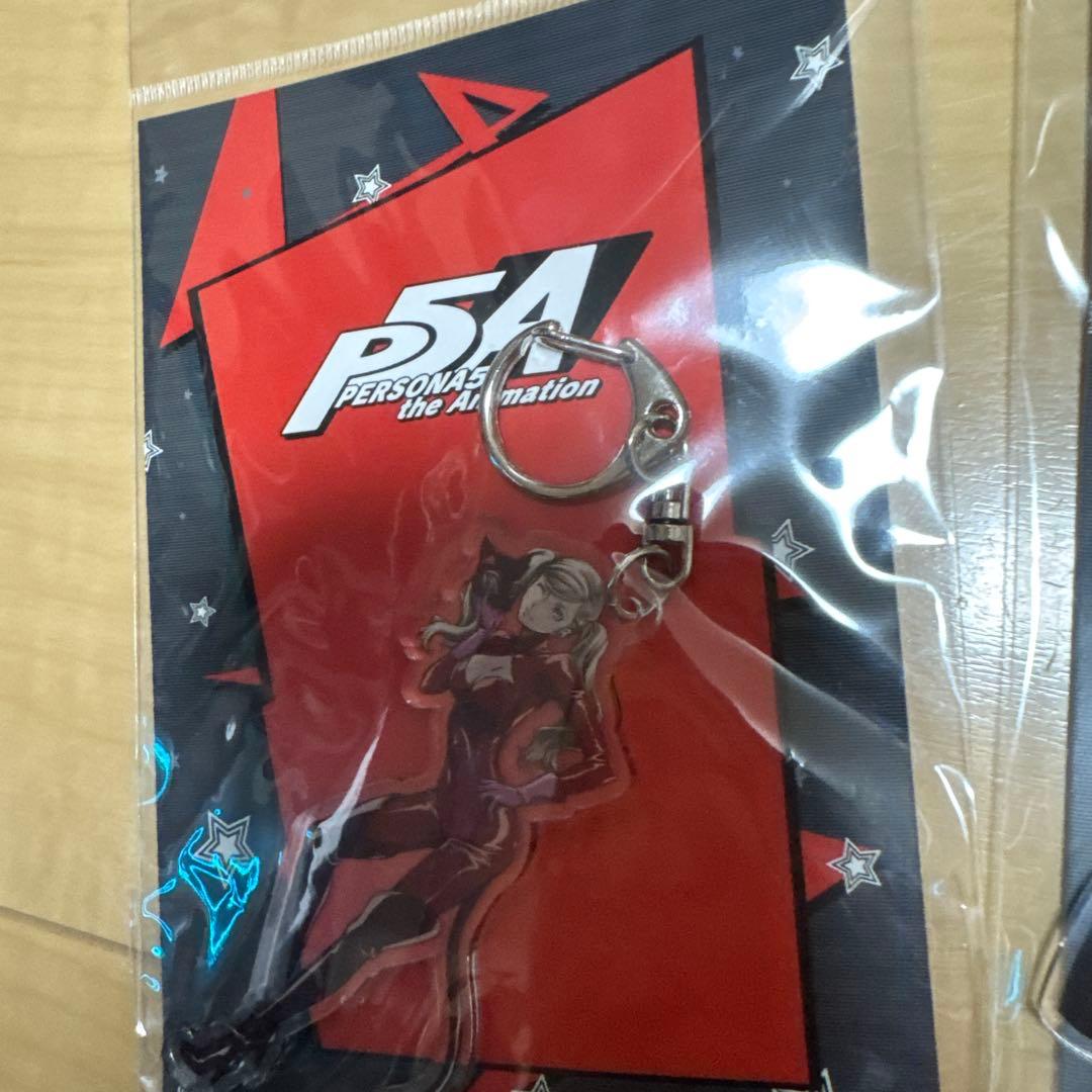 P5A アクリルキーホルダー　 ペルソナ5 秀尽学園高校購買部　8種コンプ
