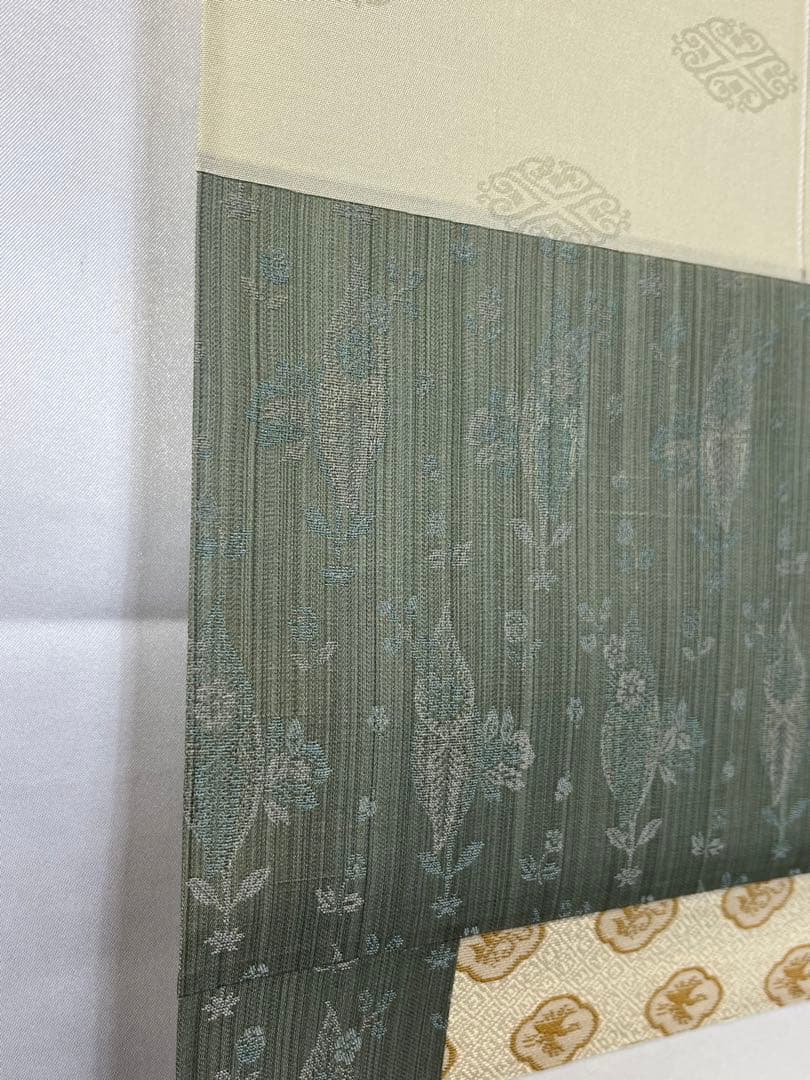 掛軸 馬場汀舟作 「八重桜」849