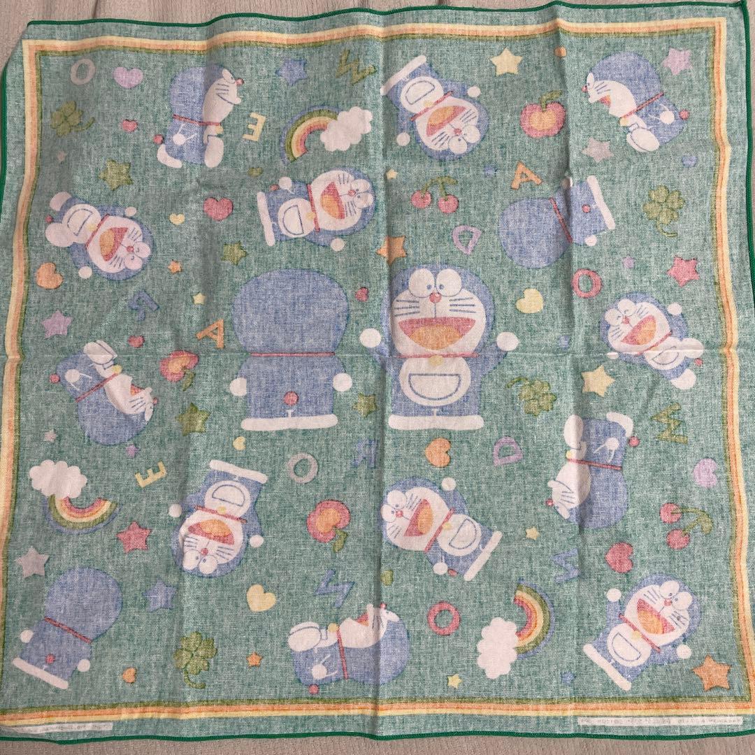 ドラえもん ハンカチ バンダナ 平成レトロ - メルカリ