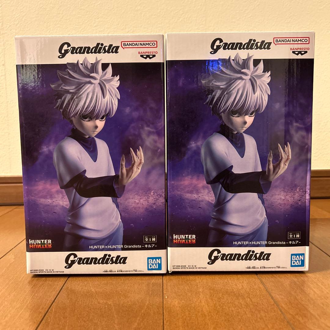 HUNTER×HUNTER キルア フィギュア Grandista 2体セット - メルカリ