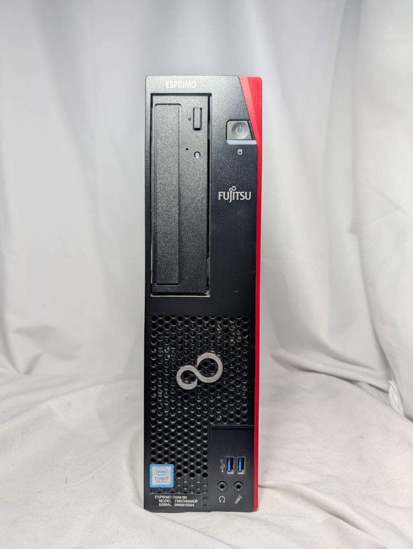 富士通 D588/BX 第9世代 i7/8GB/SSD+HDD/Office